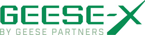 geese x logo green